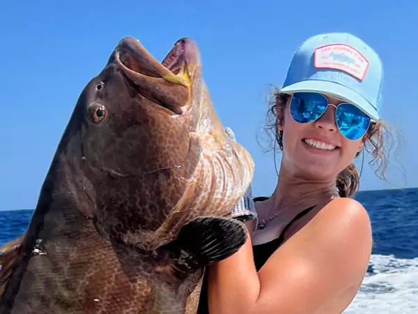 Grouper fishing report cancun - Isla Mujeres Kianah deep sea fishing charters